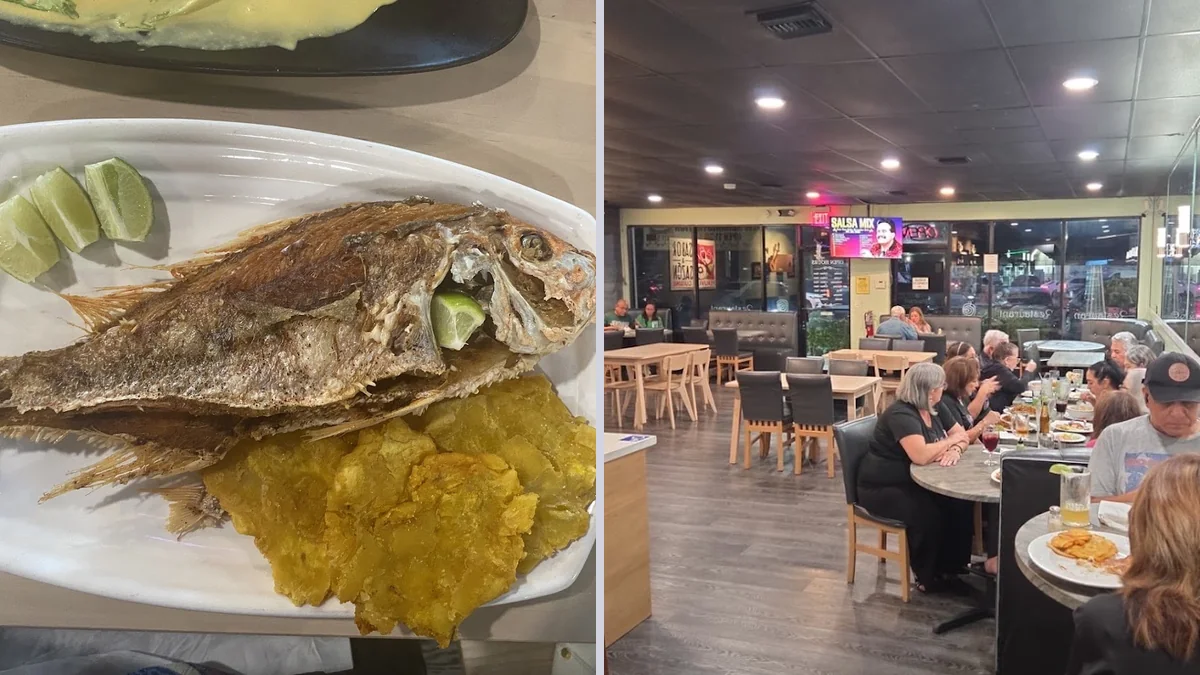 Casual dining space for ceviche and comfort food.